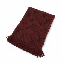 ヴィトン M75503 エシャルプロゴマニア GM0134 マフラー ウール×シルク