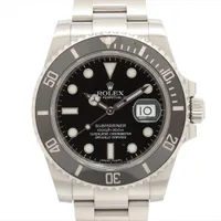 ロレックス サブマリーナーデイト 116610LN SS SS AT ブラック文字盤