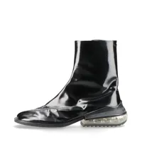 メゾンマルジェラ TABI レザー ブーツ 41 メンズ ブラック 22 エアー