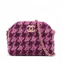 フェラガモ チェーン　バッグ　ショルダー　パープル フェラガモ パイソン チェーンショルダーバッグ パープル 214771