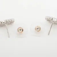 シャネル ココマーク B25V ピアス(両耳用) GP×ラインストーン×フェイク