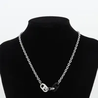 エルメス マイヨン ST0254 ネックレス GP×バッファローホーン シルバー