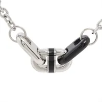 エルメス マイヨン ST0254 ネックレス GP×バッファローホーン シルバー