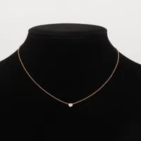 ティファニー バイザヤード 1P ダイヤ ネックレス 750(YG) 1.8g 直径約