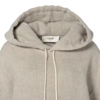 セリーヌ ウール×ナイロン パーカー M レディース グレー 2V58J582R