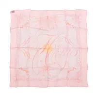 エルメス カレ90 LESPIVOINES 芍薬 スカーフ シルク ピンク A2989580