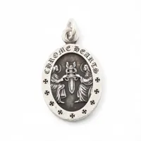 クロムハーツ ダブルCHクロスチャーム ペンダントトップ 925 4.6g