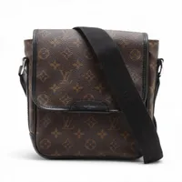 ヴィトン モノグラムマカサー バスPM M56717 ブラウン