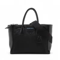 プラダ コンセプト ナイロンxレザー 2WAYトートバッグ ブラック 1BA183