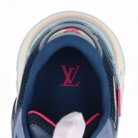 ヴィトン ランアウェイライン 24年 デニム×レザー スニーカー 11