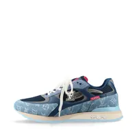 ヴィトン ランアウェイライン 24年 デニム×レザー スニーカー 11