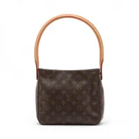 ヴィトン モノグラム ルーピングMM M51146 ブラウン