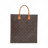 ヴィトン モノグラム サックプラ M51140 ブラウン