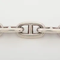 エルメス シェーヌダンクルGM ブレスレット 12コマ SV800 72.1g