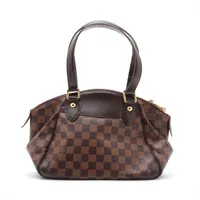 未使用　ルイヴィトン ハンドバッグ ダミエ ヴェローナPM N41117 ヴィトン ダミエ ヴェローナPM N41117 ブラウン AP140904｜中古