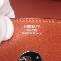 HERMES エルメス リンディ30 エバーカラー ブリック エルメス リンディ30 エバーカラー ブリック シルバー金具 □R:2014年