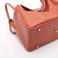 エルメス リンディ30 エバーカラー ブリック シルバー金具 □R:2014年