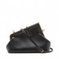 フェンディ ファースト ミンクファー×レザー 2WAYショルダーバッグ