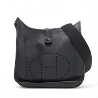 エルメス エヴリン3 29 PM トリヨンクレマンス ブラック シルバー金具 □JO:2011年