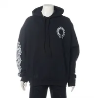 クロムハーツ　フローラルホースシュー長袖Tシャツ XL BLACK 新品未使用 CHROME HEARTS フローラル ホースシュー ロングスリーブTシャツ