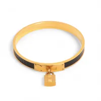 エルメス　ケリー　リザード　ブラック　バングル　未使用 エルメス ケリー25 外縫い 黒 ブラック リザード ゴールド金具 【新品