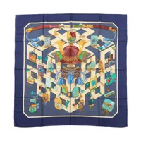 エルメス カレ90 CAVALIERS PEULS プール族の騎手 スカーフ シルク