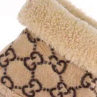 グッチ ホースビット ファブリック ショートブーツ 36 レディース