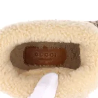 グッチ ホースビット ファブリック ショートブーツ 36 レディース