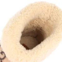 グッチ ホースビット ファブリック ショートブーツ 36 レディース