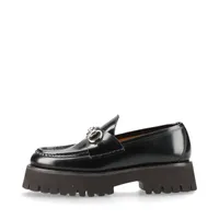グッチ ホースビット レザー ローファー 10.5 メンズ ブラック 658822