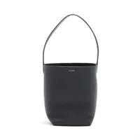 ザロウ ラージ パーク トート キャンバス×レザー ワンショルダーバッグ