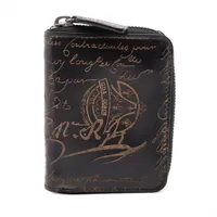 ベルルッティ カリグラフィ レザー コインケース ブラック A4159582