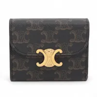 正規品】CELINEトリオンフレザートレー アクセサリーボウル セリーヌ