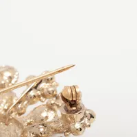 シャネル ココマーク 06A ブローチ GP×フェイクパール ゴールド