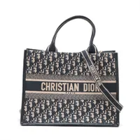 クリスチャンディオール オブリーク ブックトート ミディアム 正規品 ☆圧倒的な存在感☆【Dior】オブリーク ミディアム トートバッグ (Dior