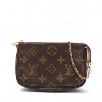 ヴィトン モノグラム ミニポシェットアクセソワール M58009 ブラウン