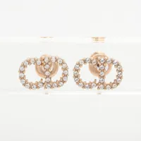 Dior プチCD ピアス(両耳用) 人気 ディオール ピアス レディース アクセサリ PETIT CD ピアス プチ CD