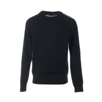 Dior Oblique Cotton Knit XS Men's Navy Blue 113M638AT187 A4161720