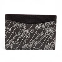 美品✨グッチ タイガー パスケース　 673002 GGスプリーム グッチ GGスプリーム タイガー 673002 PVC×レザー カードケース