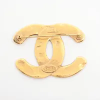 シャネル ココマーク 29/1261 ブローチ GP ゴールド A4162909｜中古