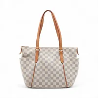 ヴィトン ダミエ アズール トータリーPM N51261 ホワイト