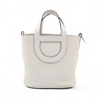 エルメス インザループ18 トリヨンクレマンスxヴォースイフト ニューホワイト シルバー金具 B:2023年