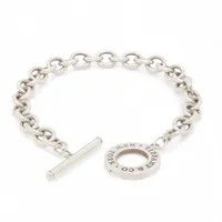 ティファニー ブレスレット GP 23.5g シルバー キズ スレ ゼリージュ