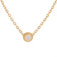 【早い者勝ち】カルティエ　ダムール　XS ダイヤネックレス　750(YG) カルティエ ダムール XS ダイヤ ネックレス 750(YG) 2.2g A4164415