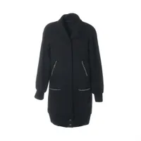 エルメス カシミヤ ロングコート 46 メンズ ネイビー YZ056266｜中古