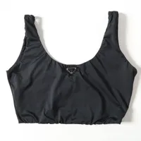 NFCタグあり 確実正規品 プラダ PRADA タンクトップ 38 ブラック プラダ タンクトップ/キャミソール｜中古ブランド品・ブランド古着通販