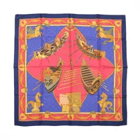 エルメス カレ90 LE LABORATOIRE DU TEMPS 時の実験室 スカーフ シルク