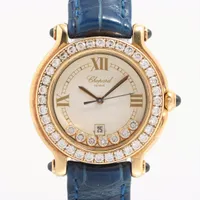 ショパール サンモリッツ 8023 SS×YG SS QZ 白文字盤 A4024122｜中古