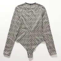 フェンディ ナイロン×ポリウレタン 水着 42 ブラックブラウン ロゴストラップ フェンディ ナイロン×ポリウレタン 水着 42 ブラックブラウン ロゴ