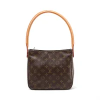 ヴィトン モノグラム ルーピングMM M51146 ブラウン